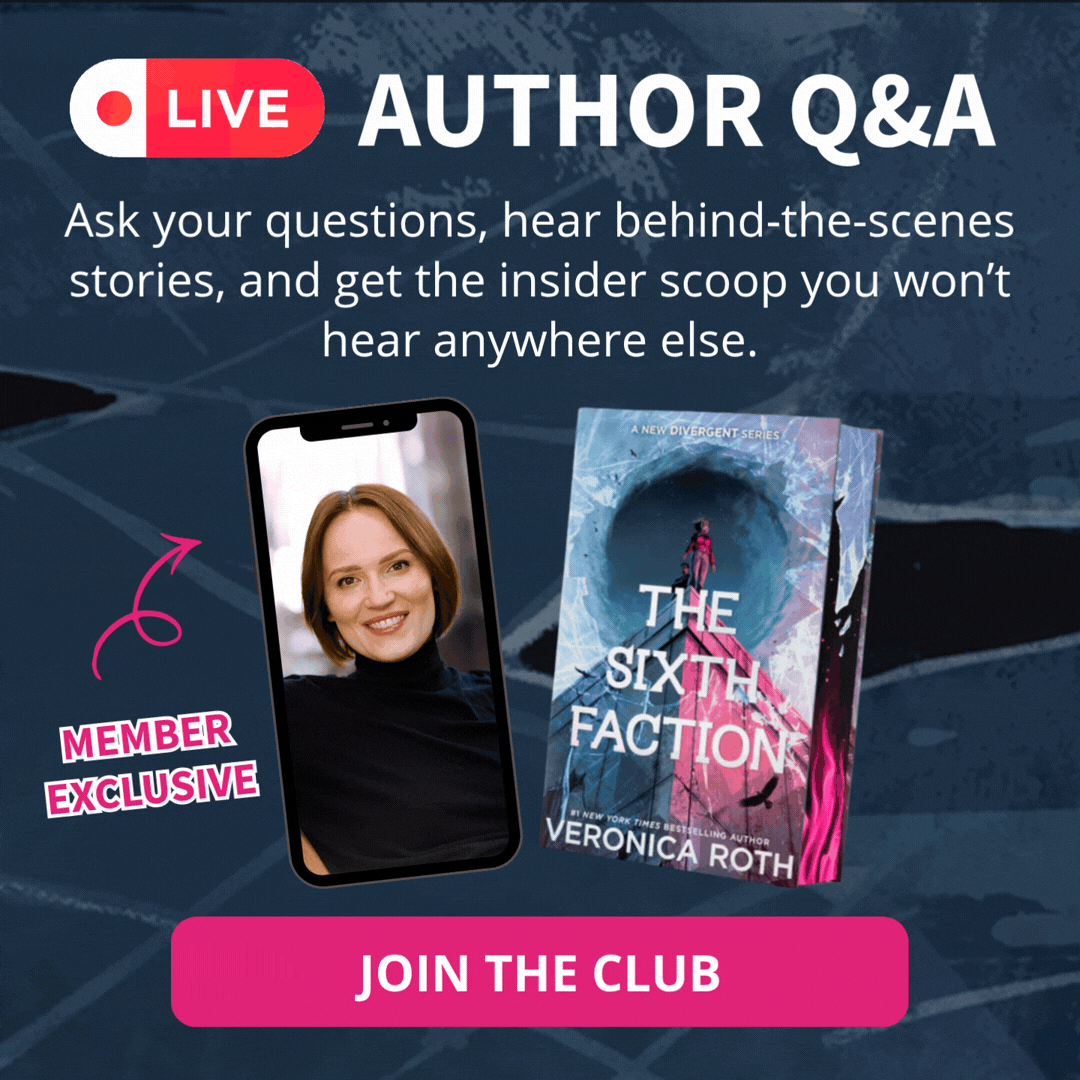 Member Exclusive Live Author Q&A – Sign Up for Free